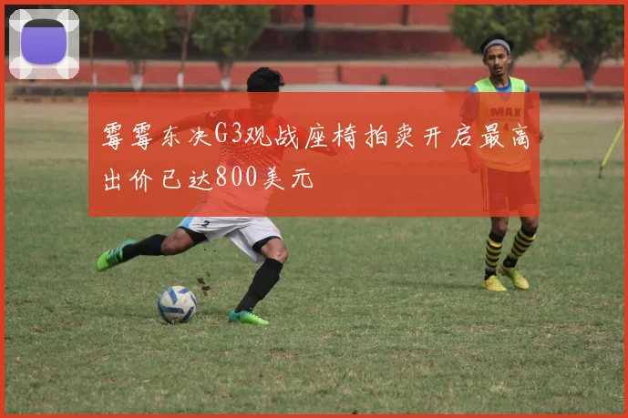 霉霉东决G3观战座椅拍卖开启最高出价已达800美元